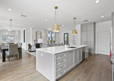Luxury finishes featured in the kitchen of condos at the Corvalla