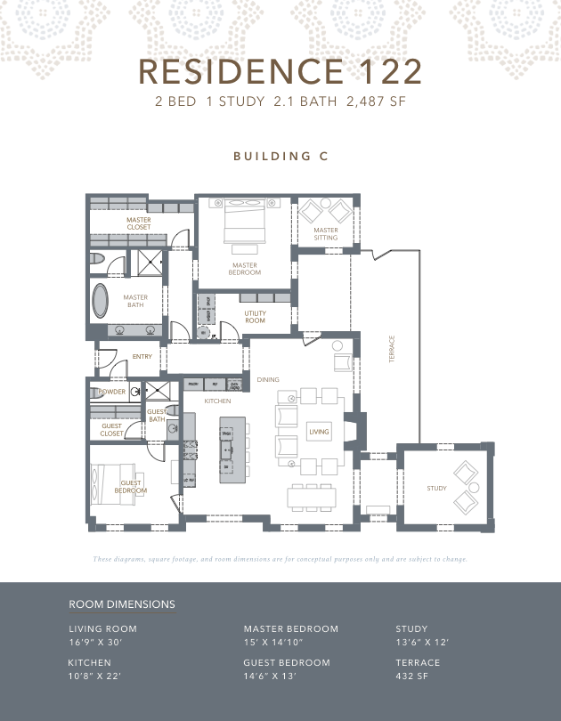 Corvalla Residence 122 - building c floor plan