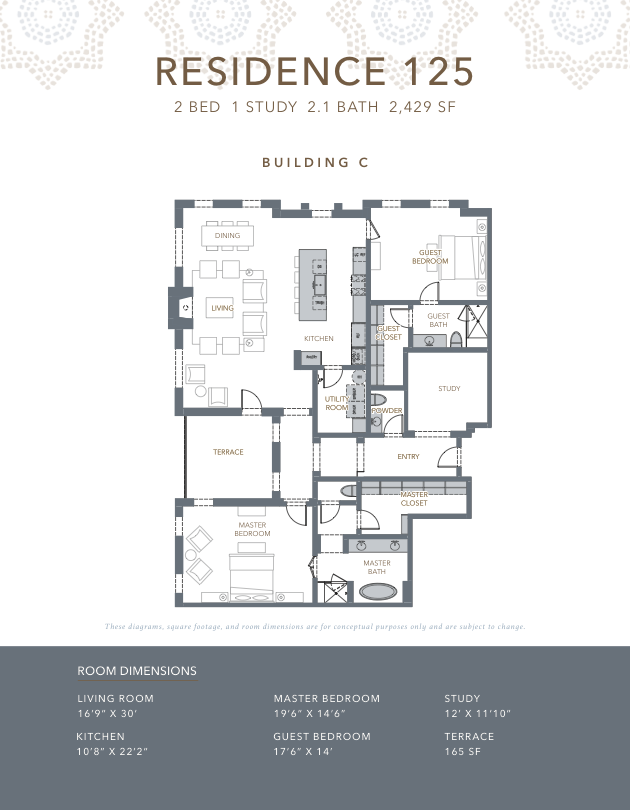 Residence 125 - building c floor plan
